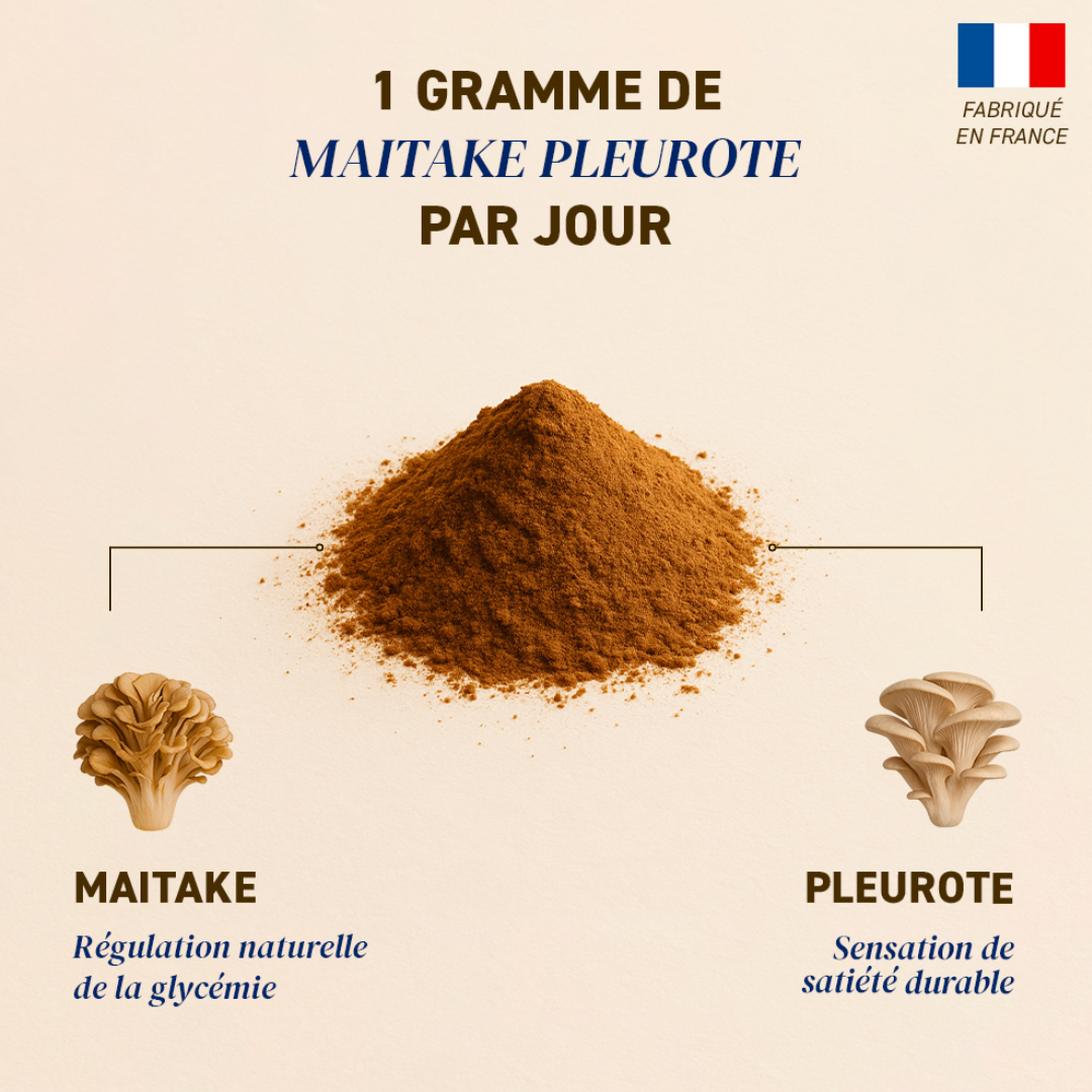 FRENCH MUSH - Wholesale Oral Supplement/Vitamin - Dietary Supplement Duo Maitake Oyster Mushroom - Powder1