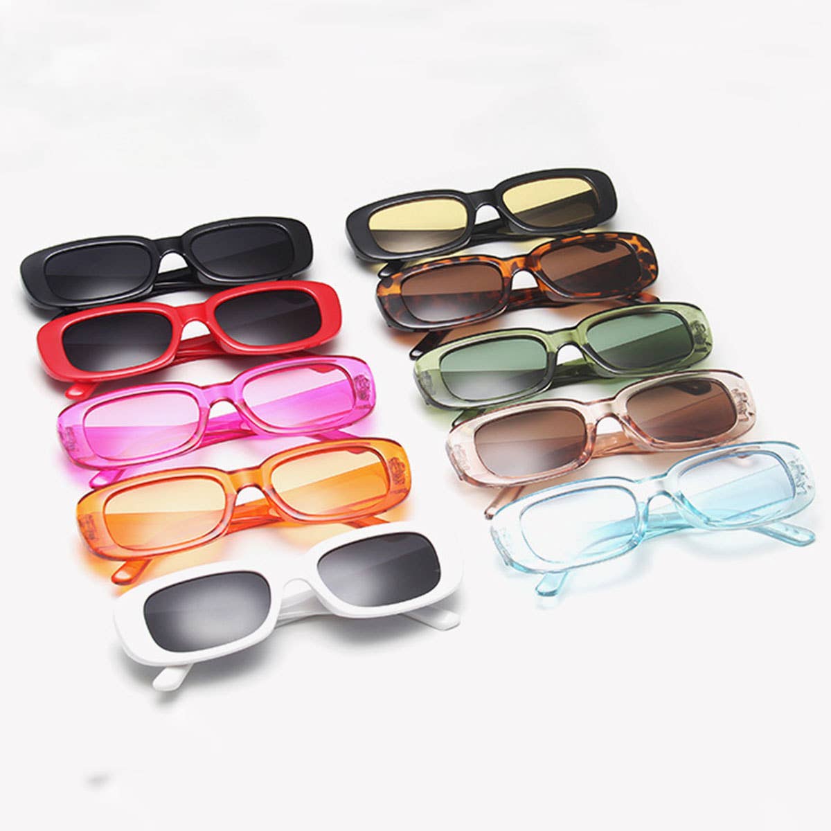ACCITY - Wholesale Sunglasses - Women's - Trendy Small Square Sunglasses for Women, UV400_CWASG007121