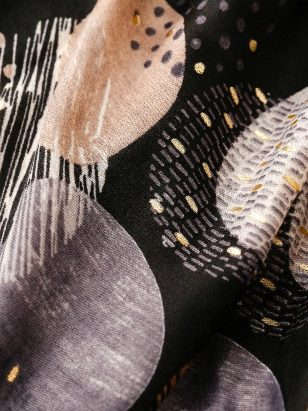 Funkyrel® Atzbranding Limited - Venta al por mayor Bufanda - Mujer - Scarvii - Pañuelo de Estampado Geométrico Retro Suave - 4 Colores8