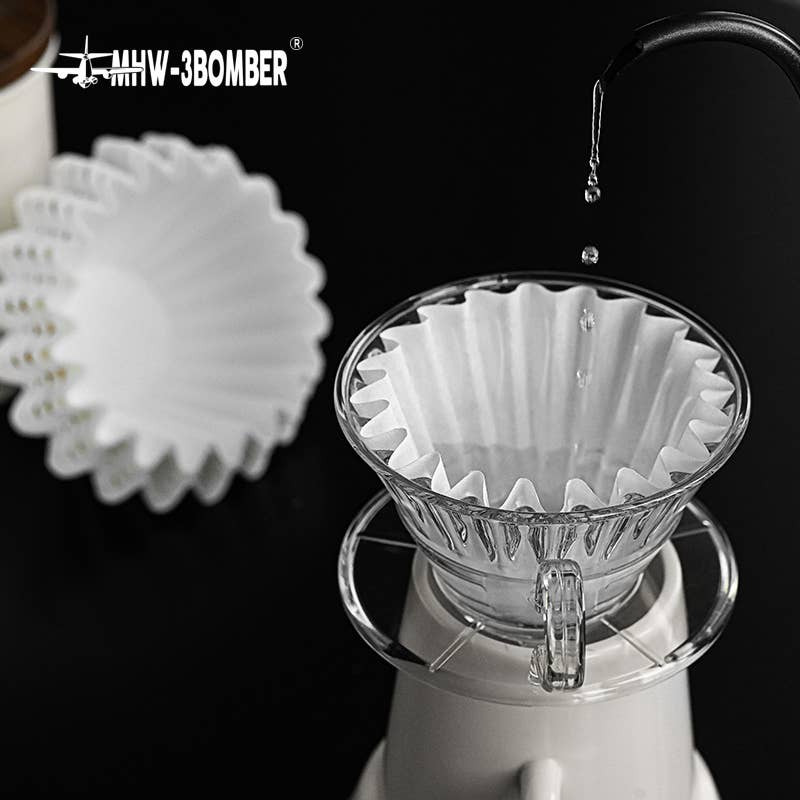 CAPTN Coffee - Wholesale Coffee Filter - Filter paper MHW-3Bomber Alternative Kalita Wave 155, 50 pcs.5