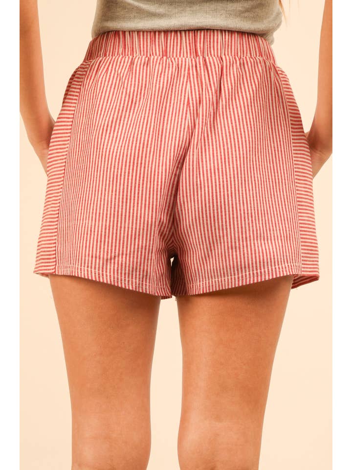 VERY J - Wholesale Lounge shorts – Women's - NP70735-Striped & Checker Boxer Shorts23