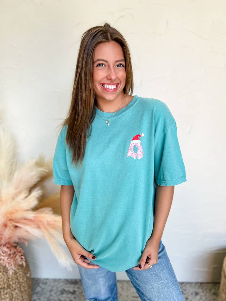 Pierce + Pine - Wholesale Screen Printed T-Shirt - Women's - Holly Dolly Christmas