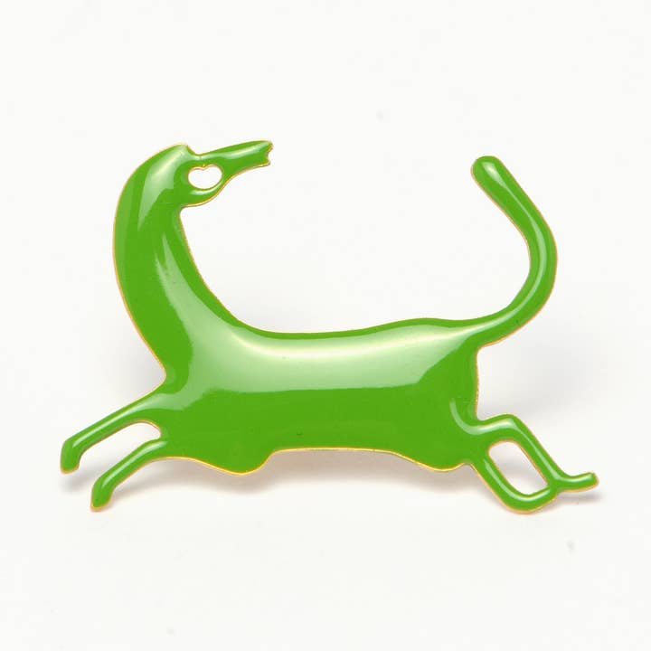 KANE paardenpin (appelgroen) voor wholesale door Titlee