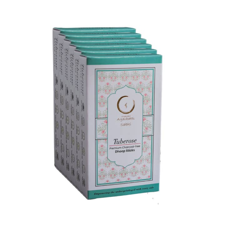 Auxilium Curations, LLC - Wholesale Incense - Tuberose Dhoop Sticks2