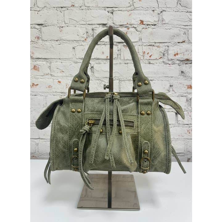 Prima Fila Bags Made in Italy - Wholesale Top Handle Bag - Women's - Real leather city bag small size8