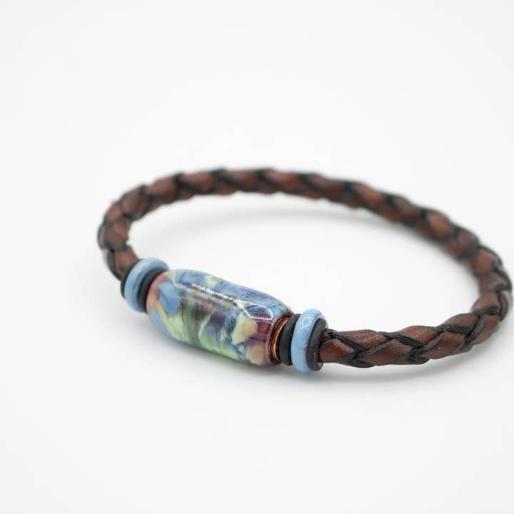 BS River Bracelet for wholesale by Montana Leather Designs