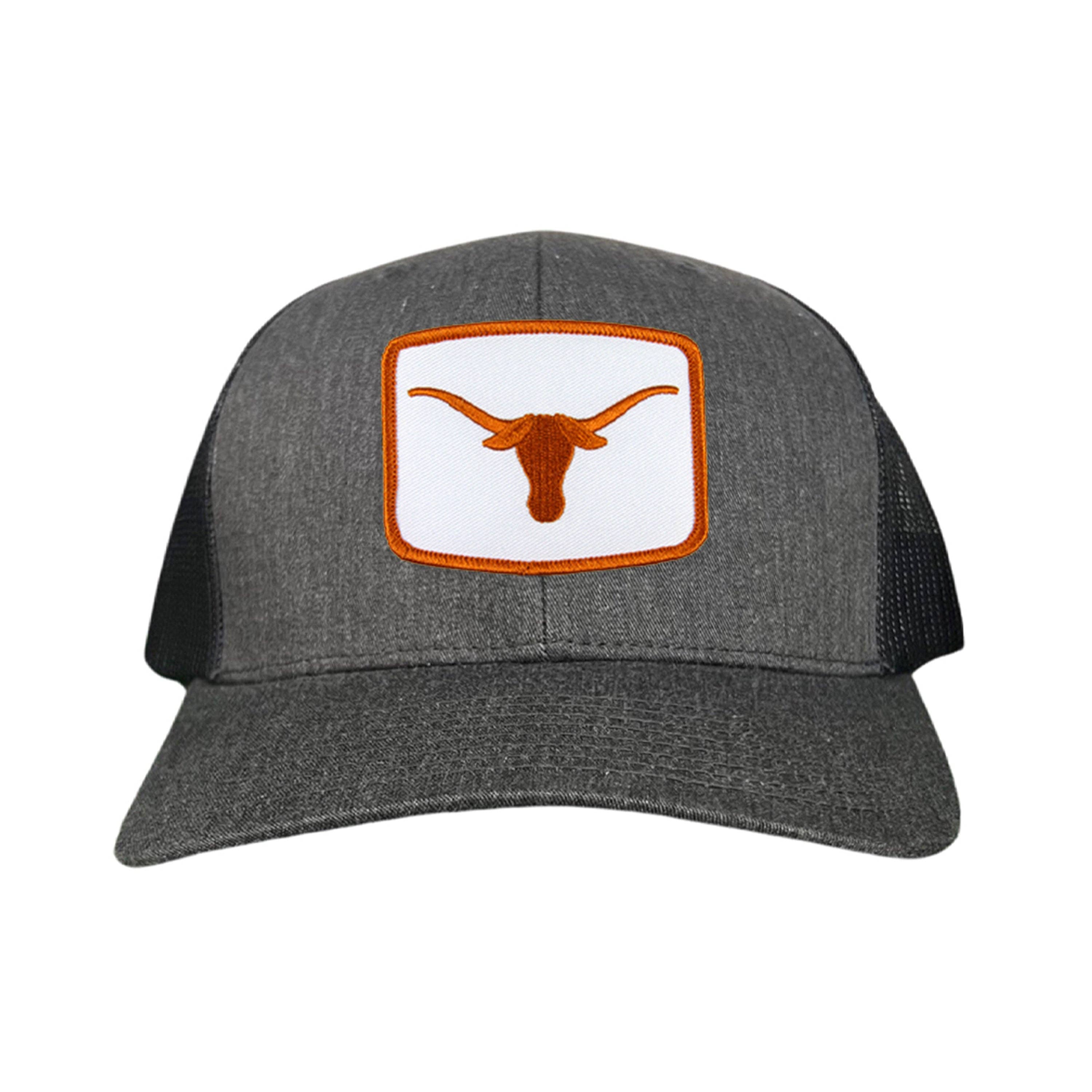 Last Stand Hats, LLC - Wholesale Trucker Hat - Unisex - Texas Longhorns Square Longhorn / Hats / 148 / UT9103 / MM7