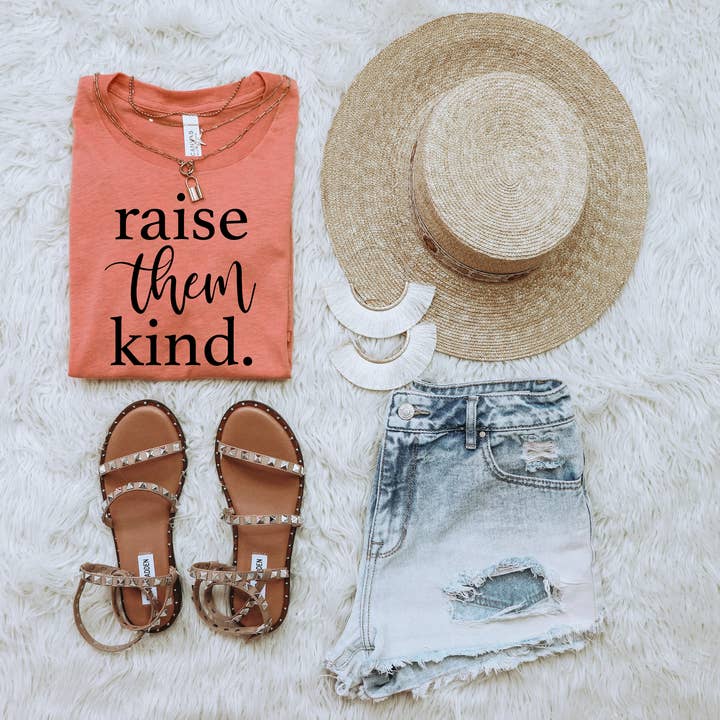 Rustic Radiance - Wholesale Screen Printed T-Shirt - Women's - Raise Them Kind