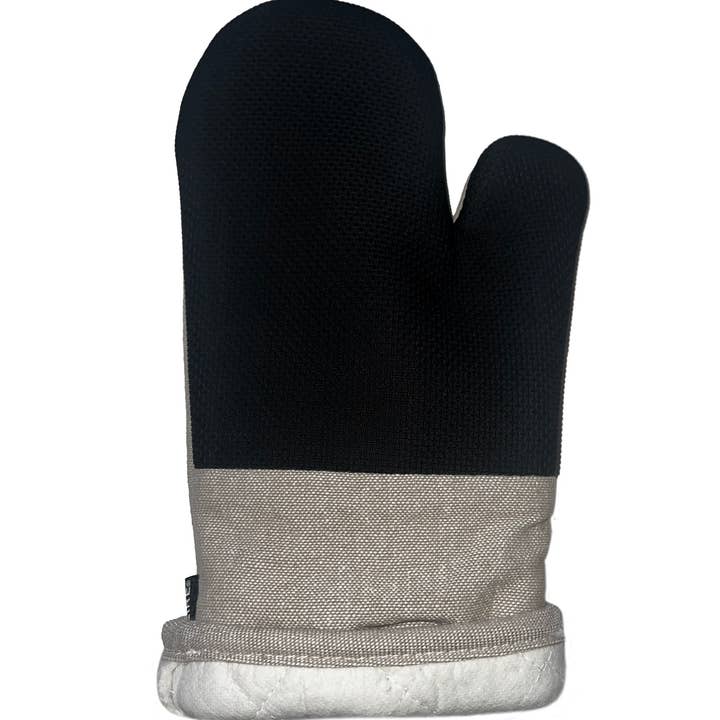 home mart goods - Wholesale Oven Mitt/Pot Holder - Beige Heat Resistant Oven Mitts With Cotton & Neoprene