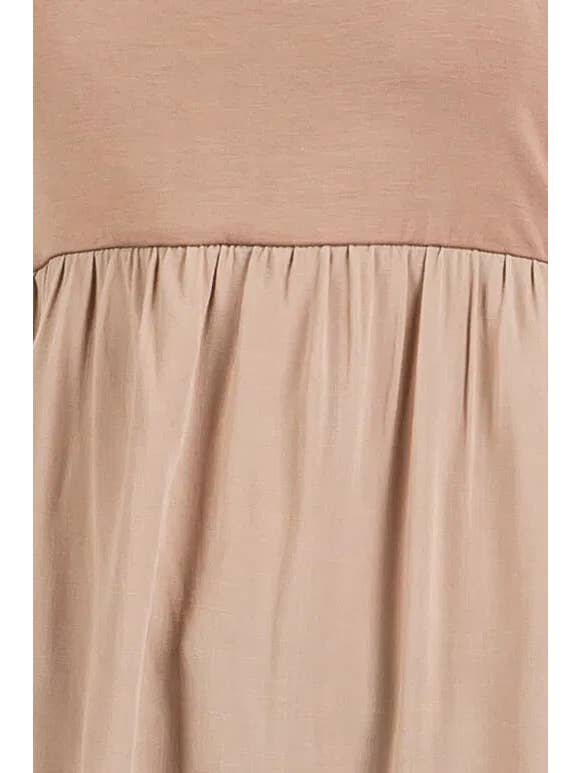 Final Touch - Wholesale Blouse - Women's - Halter Neck With Tie Woven Flare Top - NT3136815