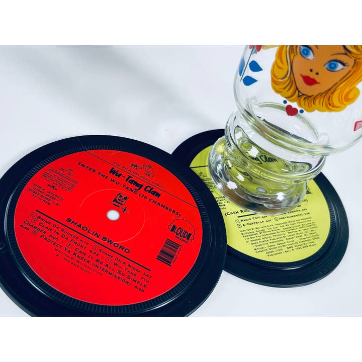 Popsters - Wholesale Coasters - Wu Tang Clan record label coasters. Popsters4