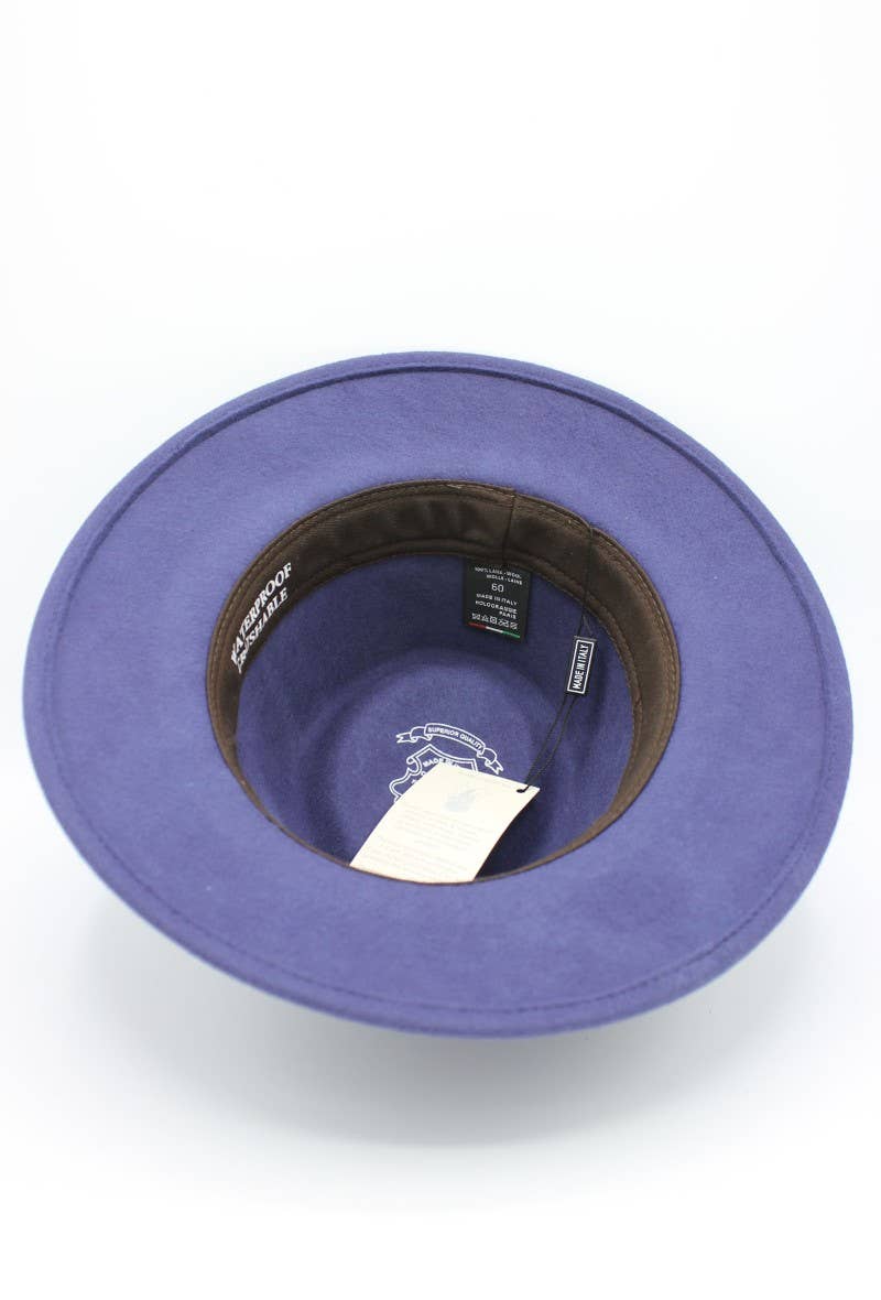 Hologramme Paris - Wholesale Fedora - Unisex - Waterproof wool Fedora hat with belt18