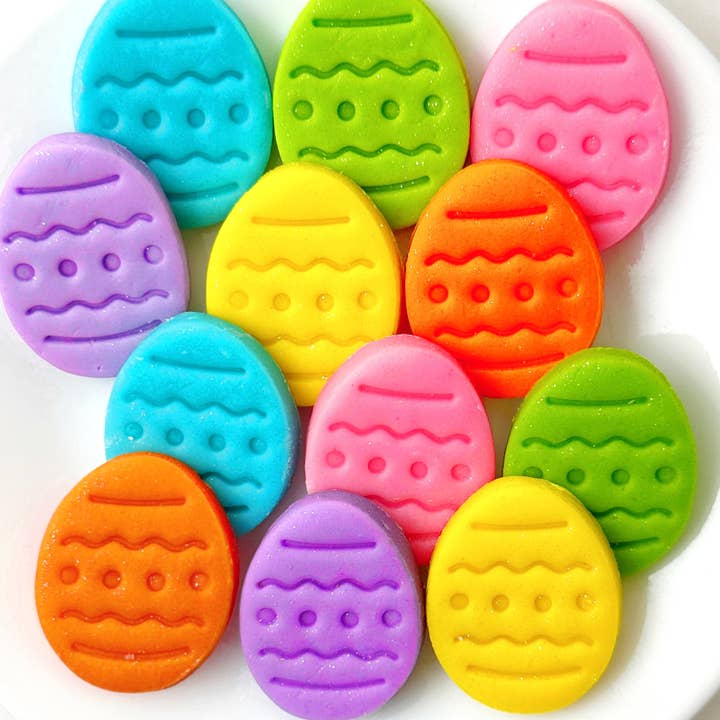 Gourmet marsepein paasglitter-eieren voor wholesale door marzipops