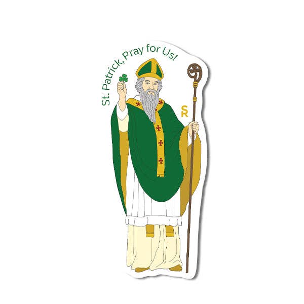 Sock Religious - Wholesale Sticker - St. Patrick Sticker