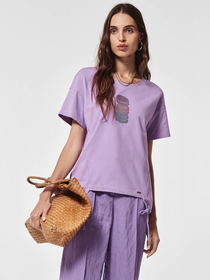 Unive Cotton Knit T-shirt for wholesale by OKY