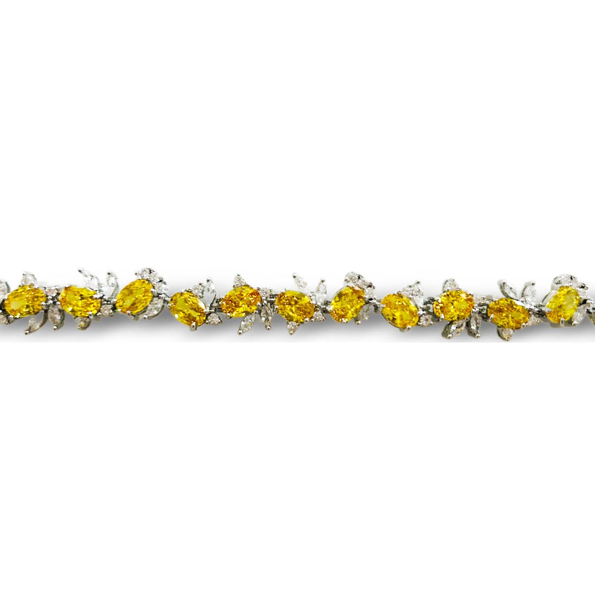 ÉCLAIRE - Wholesale Tennis Bracelet - YELLOW DIAMOND BRACELET2