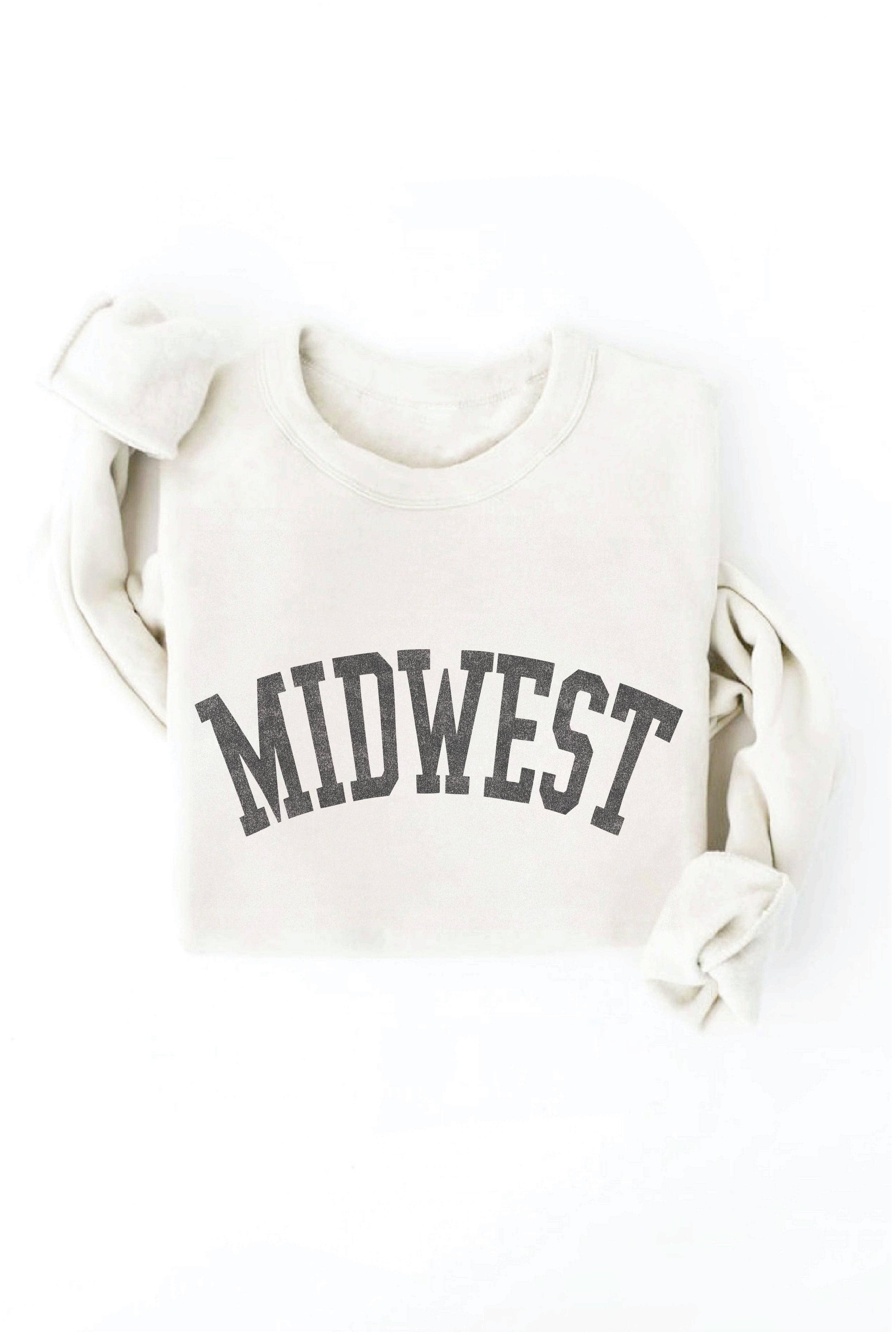 OAT COLLECTIVE - Wholesale Graphic Sweatshirt - Women's - MIDWEST Graphic Sweatshirt13