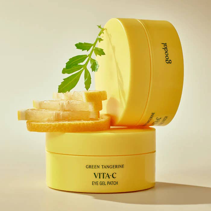 Kosmic - Kbeauty Skincare - Venta al por mayor Mascarillas para ojos - PARCHE DE GEL PARA OJOS VITA C, COLOR VERDE MANDARINA, 60 UNIDADES