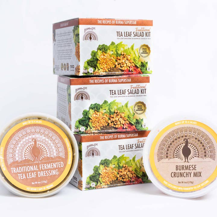Burma Love Foods Company - Wholesale DIY Food Kit - Fermented Tea Leaf Salad Kit- Traditional1