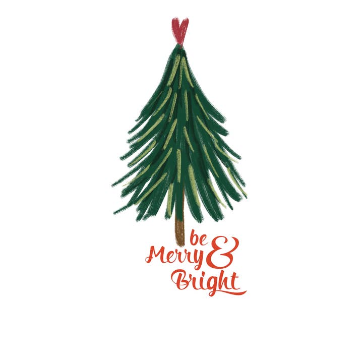 AUTOCOLLANT ARBRE DE NOËL pour la vente par Stickerlishious