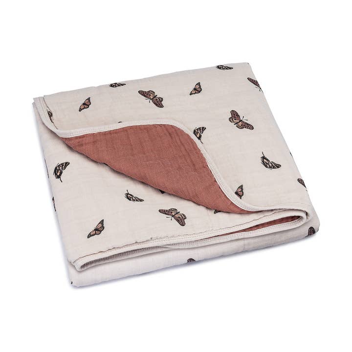 Edredón con forma de mariposa para venta al por mayor de Parker Baby Co.