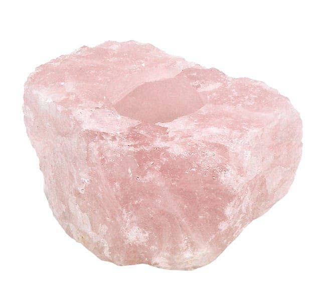 Natures Artifacts Inc - Venta al por mayor Candelabros - Portavelas de cuarzo rosa10