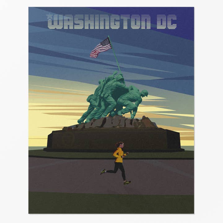 Carte postale commémorative d'Iwo Jima pour la vente par The Culture Curious