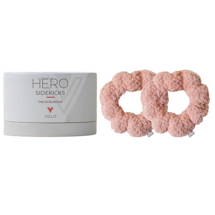 VOLO Scrunchie Duo Cloud Pink per la vendita all'ingrosso da parte di VOLO Beauty