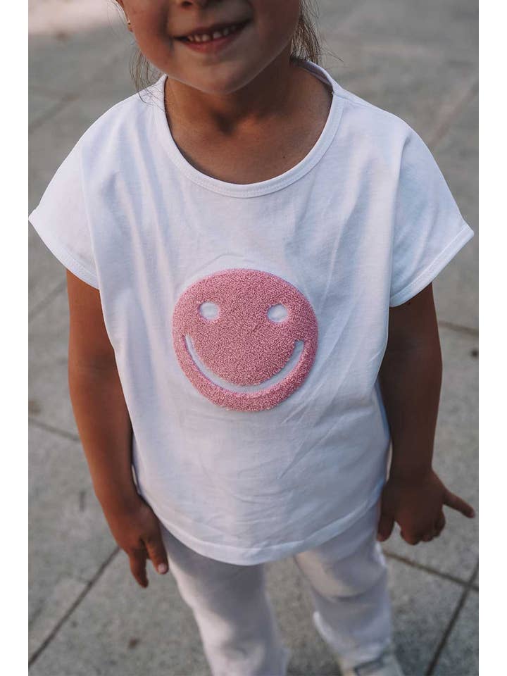 Tipi Tent - Wholesale T-Shirt - Kids - Care Pink Baby T-Shirt