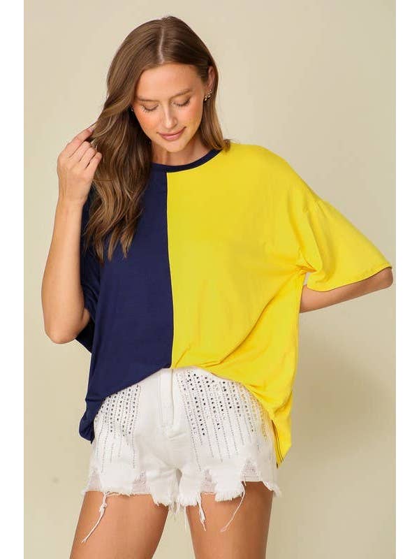 Vanilla Monkey – Engroshandel Strikket top - Dame – Game Day Multi Color Strik Top5