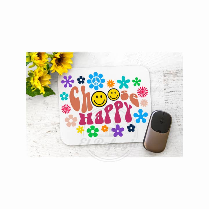 Choisissez Happy Mousepad pour la vente par El Refugio Homestead