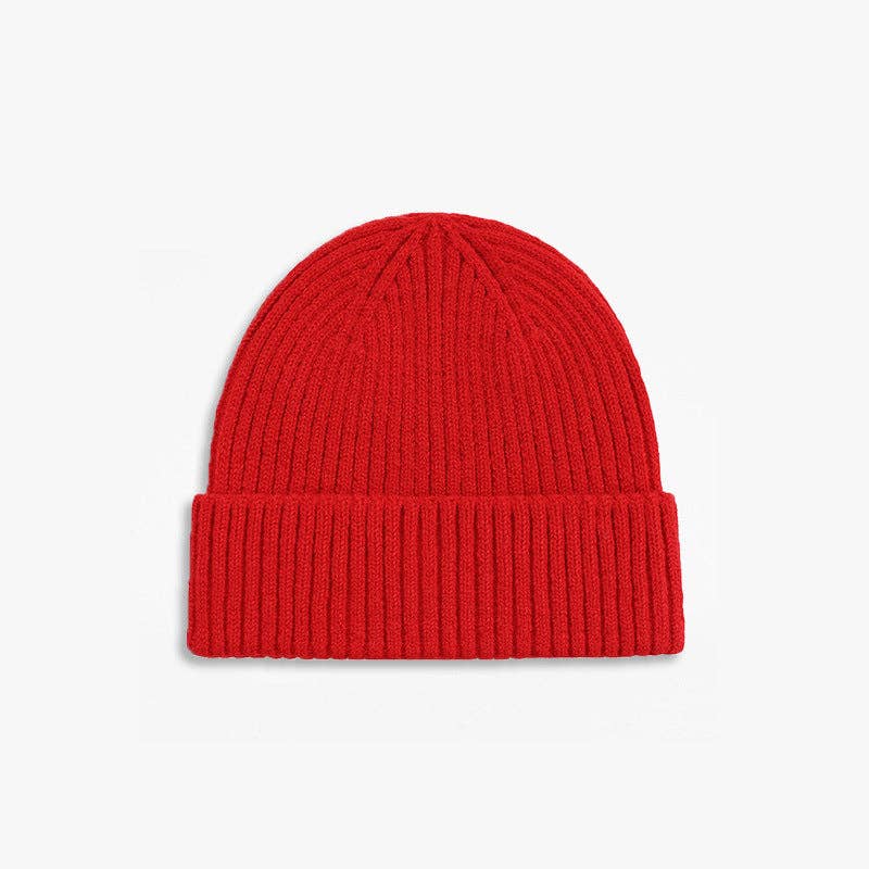 Funkyrel® Atzbranding Limited - Vente Bonnet – femme - Haila - Bonnet tricoté uni en acrylique3