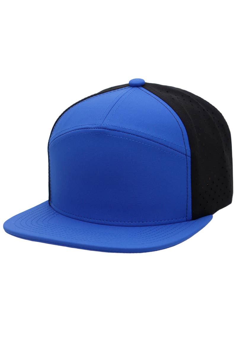 Cap Zone - Wholesale Trucker Hat - Unisex - Two Tone 7 Panel Digital Punch Perforated Snapback10