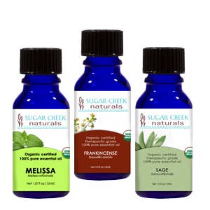 Clearing Oli Essenziali Trio (Biologico) per la vendita all'ingrosso da parte di Sugar Creek Naturals