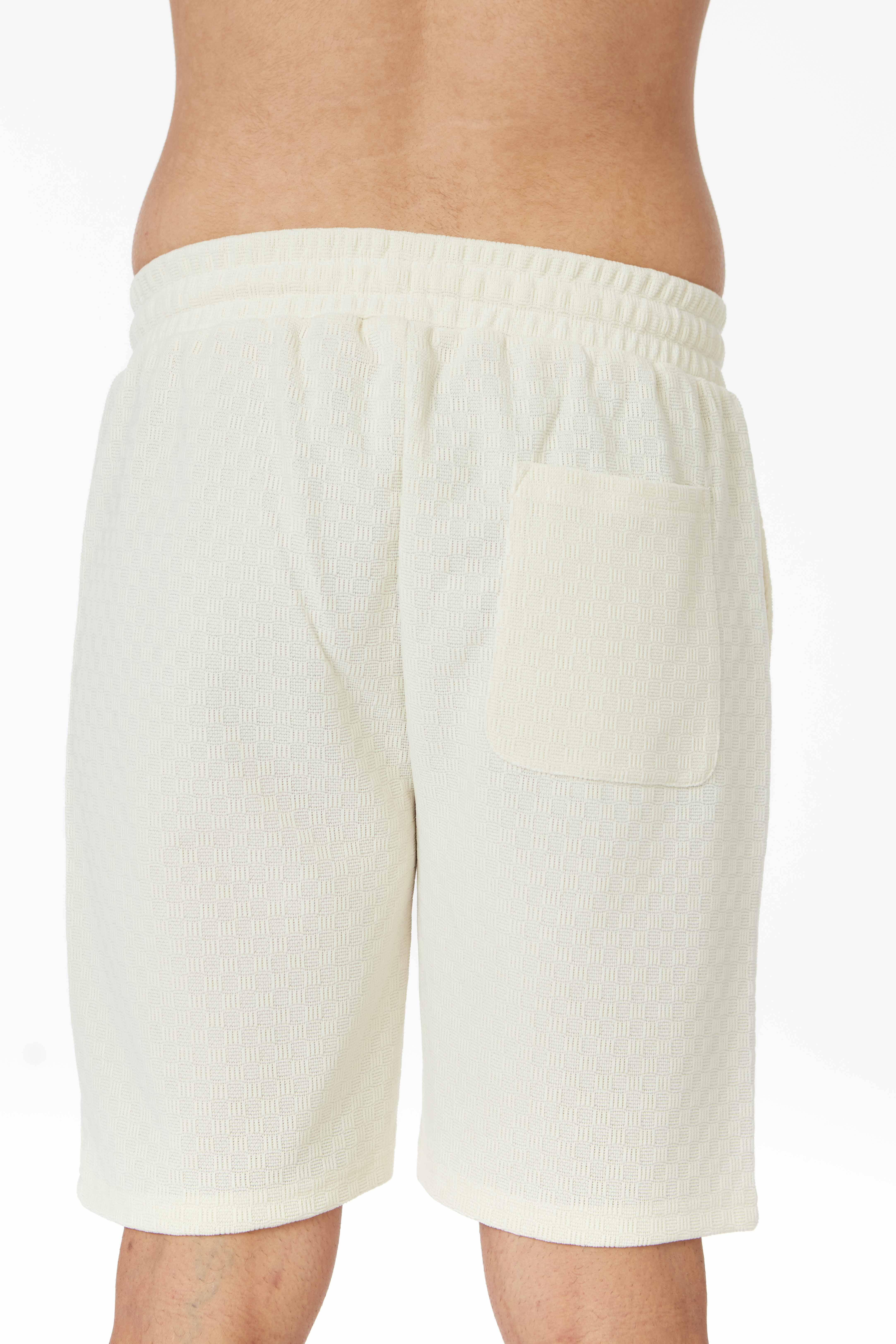 HB Apricot  Men's Short Sleeve Textured T-Shirt & Short Set (Apricot) for wholesale on Faire6