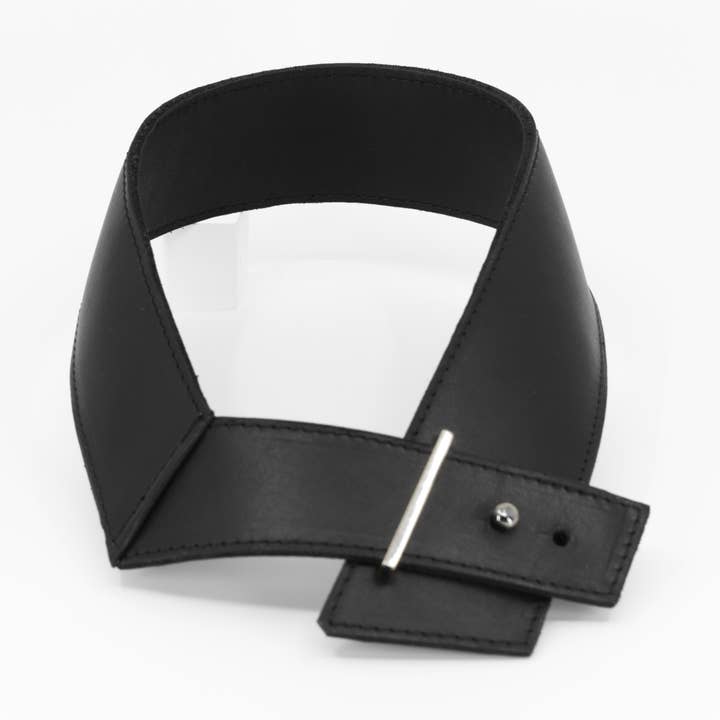 SYNAPSIS necklace black rhodium for wholesale by Maison Dressage