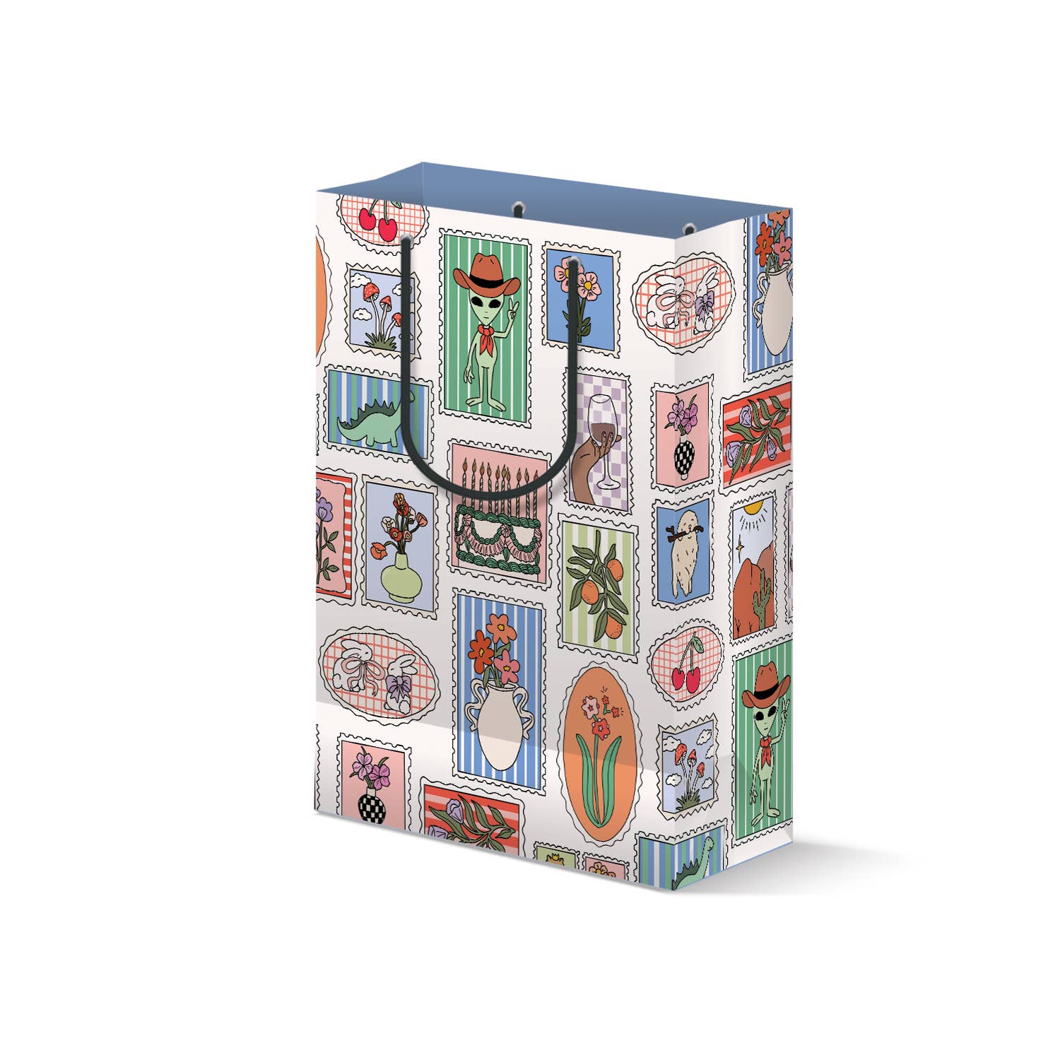 Illustrating Amy - Wholesale Gift Bag - Stamp Print Gift Bag1