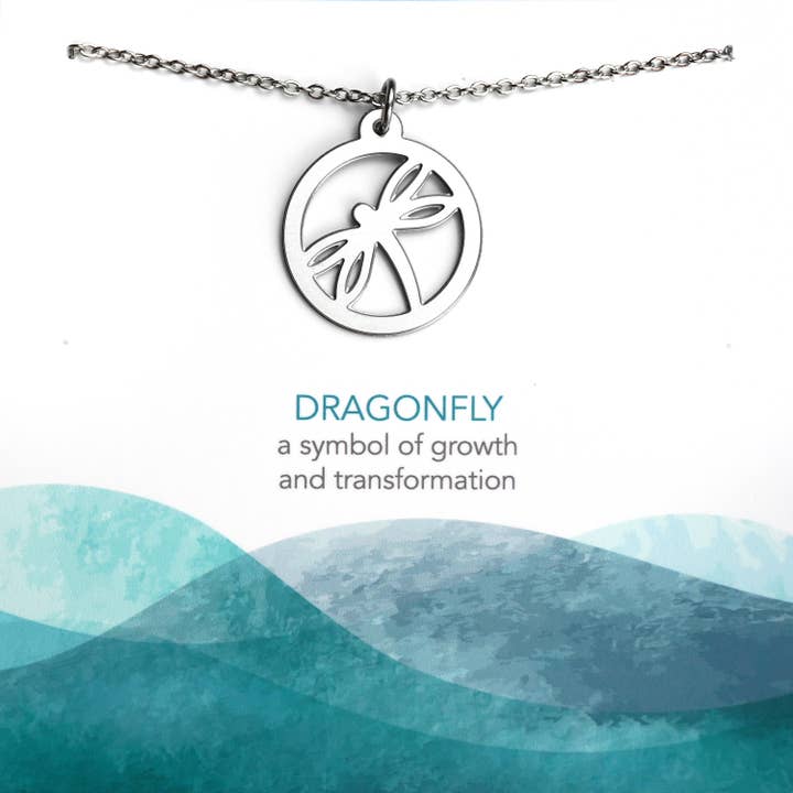 Dragonfly Necklace for wholesale by Melissa Lew