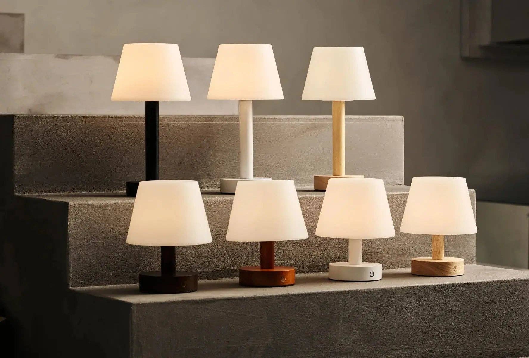 Tavellio - Wholesale Accent/Desk Lamp - Teddy Chestnut Brown Wooden Rechargeable Table Lamp | Dimmable, Cordless & 3 Light Modes16