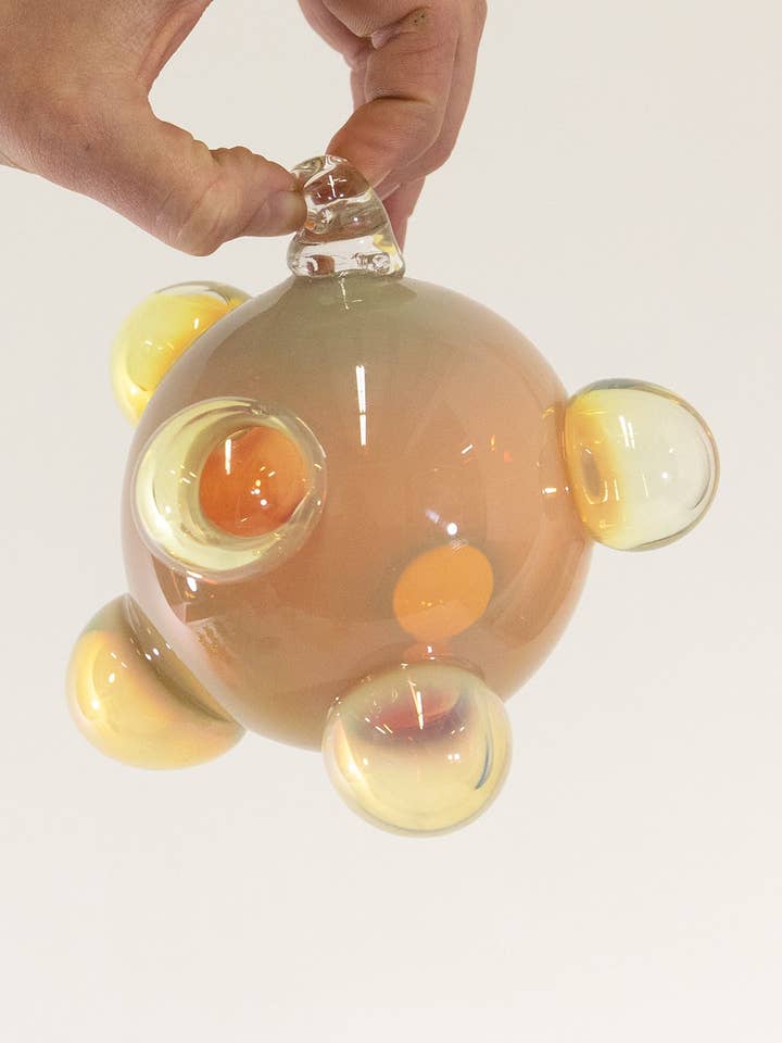 Bubble Ornament I for wholesale by Sticky Glass