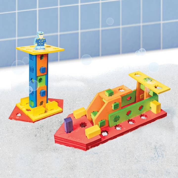 Just Think Toys – wholesale Building set – Child – BathBlocks STEM Floating Construction Set