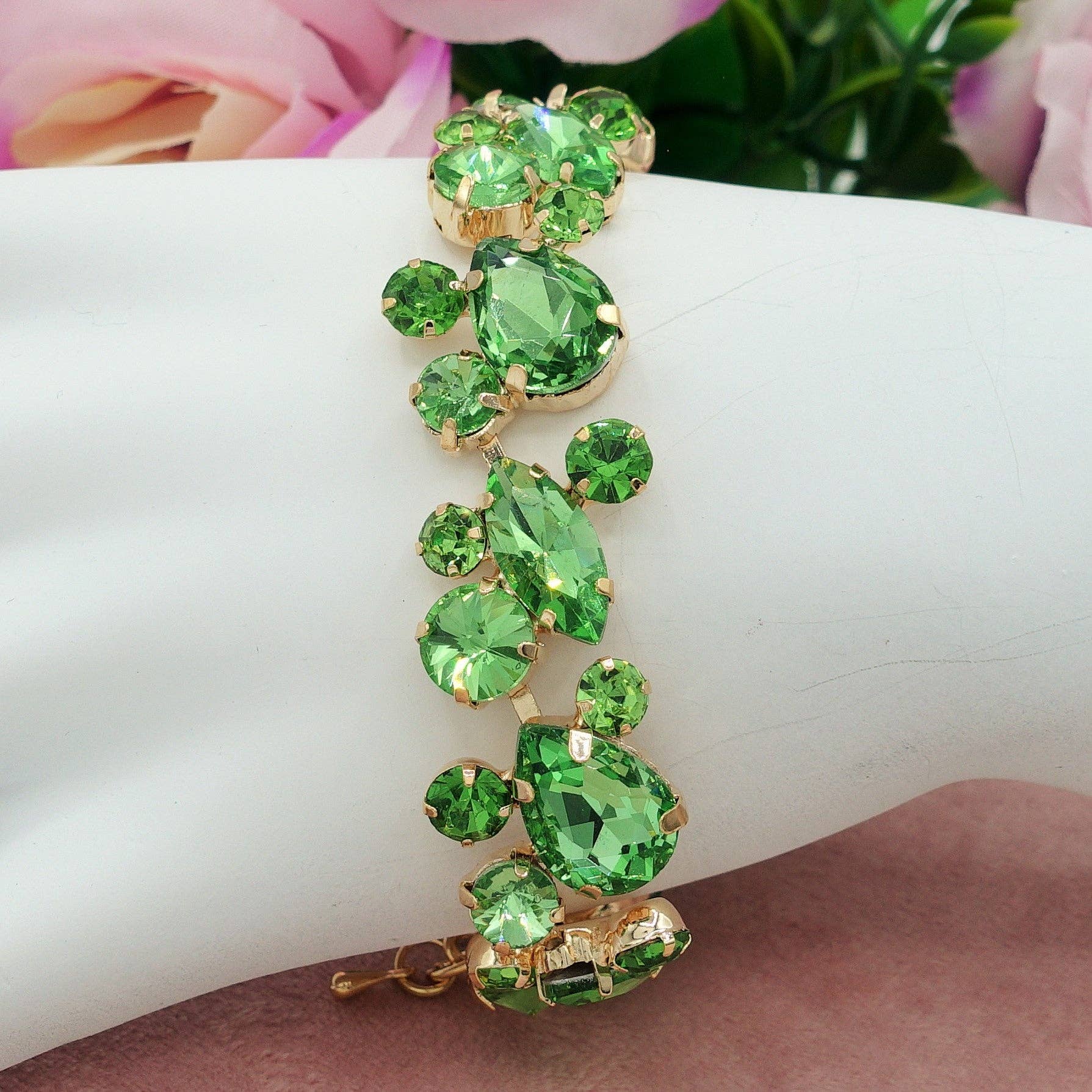 Daemon srls - Wholesale Charm/Dangle Bracelet - OPHELIA ~ Bracciale con pietre sfaccettate LUCE COLLECTION2