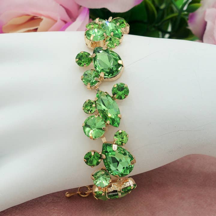 Daemon srls - Wholesale Charm/Dangle Bracelet - OPHELIA ~ Bracciale con pietre sfaccettate LUCE COLLECTION2