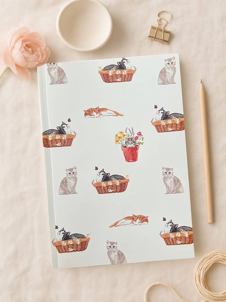 Cats, Notebook for wholesale by Hobeika Art