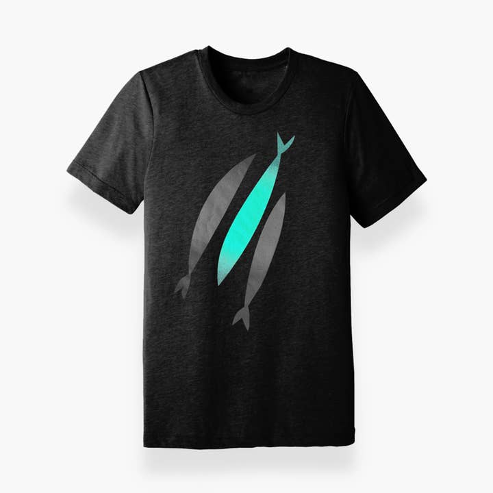 Three Fish T-Shirt for wholesale by The Chosen