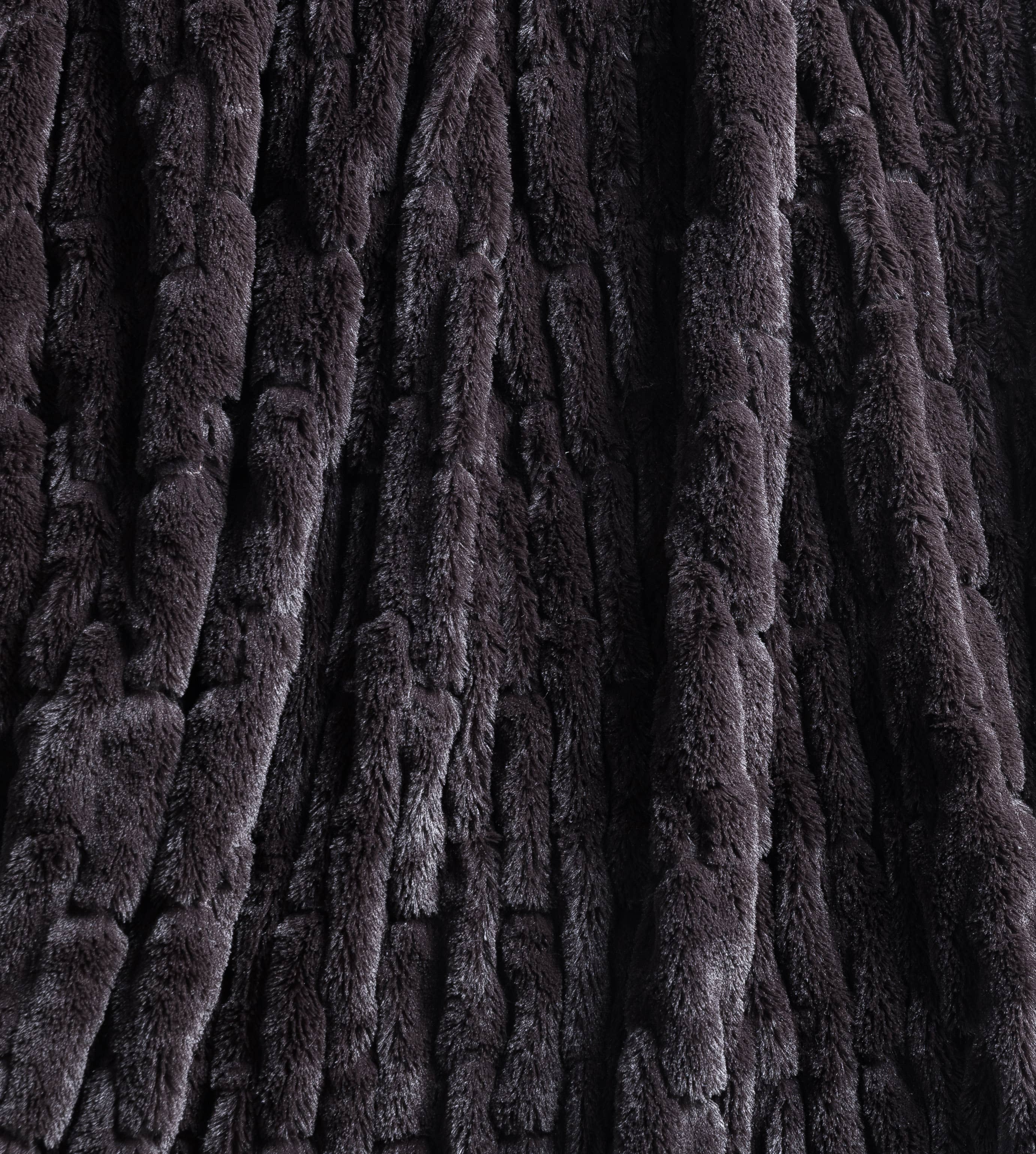 Peking Handicraft - Wholesale Throw Blanket - Faux Fur Throw - Chocolate by Laurel & Mayfair4