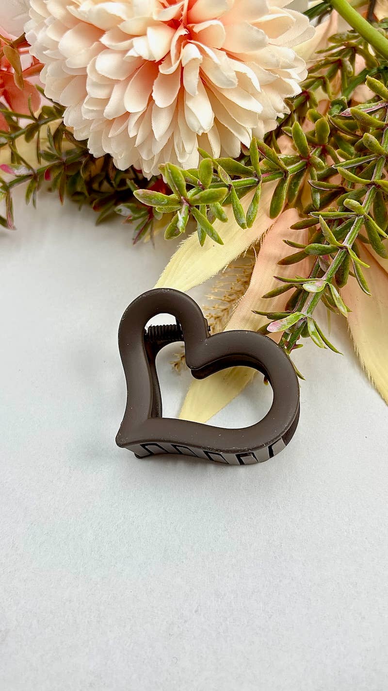 BYREN | ÉLINE L'ATELIER - Wholesale Hair Accessories Set - Women's - Mini heart hair clip 5cm YH401