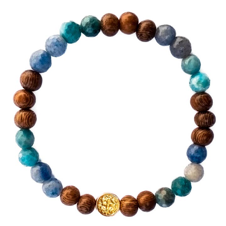 Bracelet Terra Madera MARINE pour la vente par Mala and Mantra