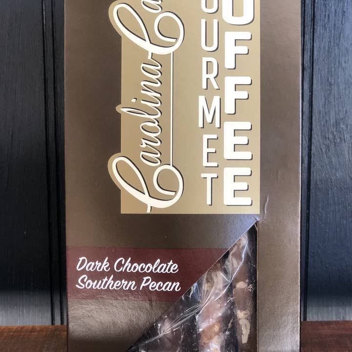 Carolina Candy Company - Vente Caramel anglais - Caramel au chocolat noir et pacanes du sud