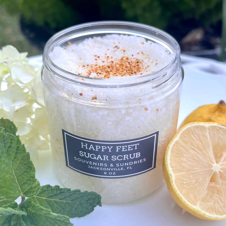 Happy Feet Zuckerpeeling für den Großhandel von Souvenirs & Sundries